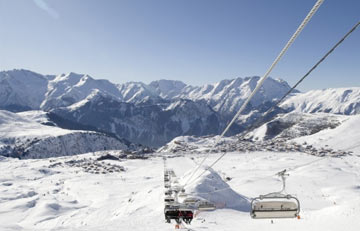Alpe d'Huez resort photo