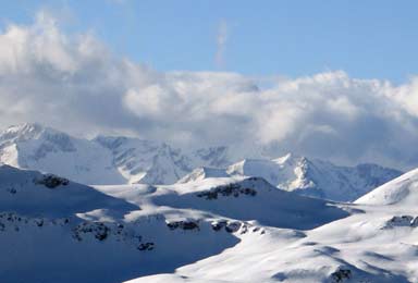 school ski group in austria